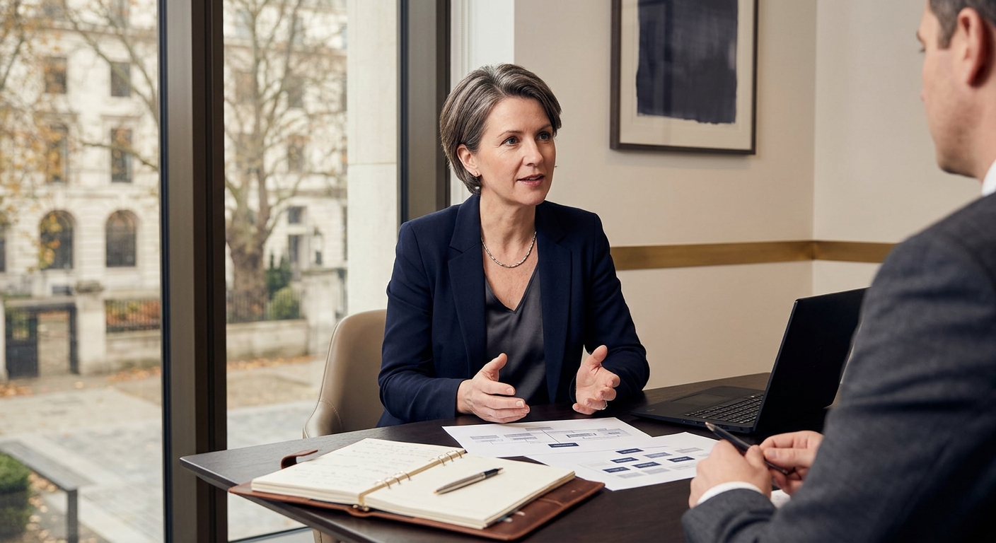 The consultant behind PENRIGHT Consulting at work