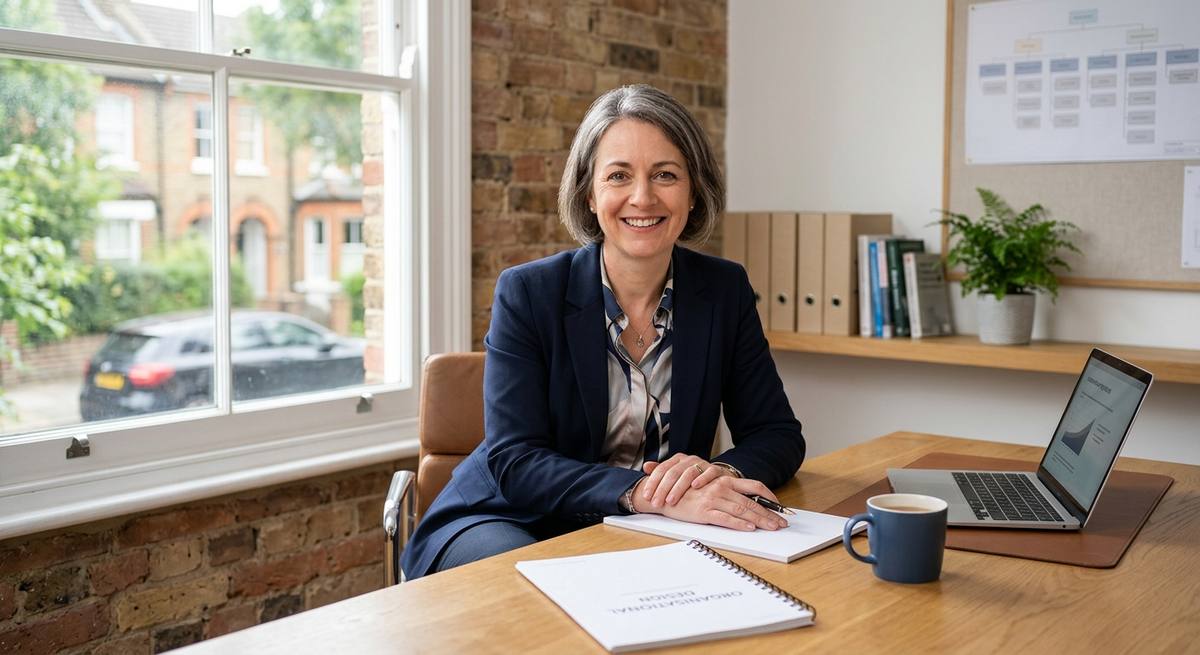 Portrait of PENRIGHT Consulting's senior HR consultant, workforce planning specialist for London and the South East